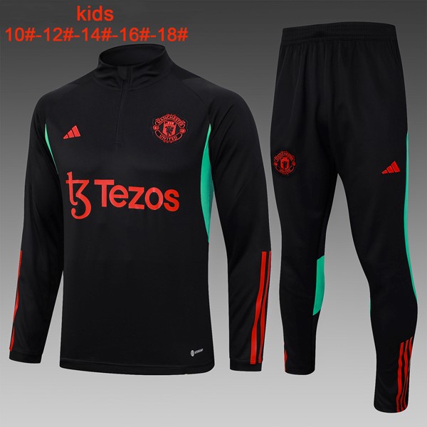 Enfant Training Manchester United 2024 Noir